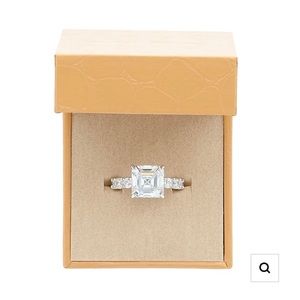 The Magnificent Ring - Rhodium from Jaclyn Roxanne in Size 6!